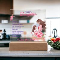Load image into Gallery viewer, Keepsake Acrylic Bundle -To my daughter - YOU ARE MY BEST FRIEND