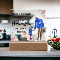 Load image into Gallery viewer, Acrylic Square Design Grandpa