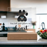 Load image into Gallery viewer, Keepsake Acrylic Bundle - You Left Pawprints In My Heart