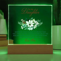 Load image into Gallery viewer, Keepsake Acrylic Bundle - To My Daughter Wherever your journey in life may take you