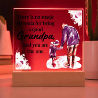 Load image into Gallery viewer, Acrylic Square Design Grandpa