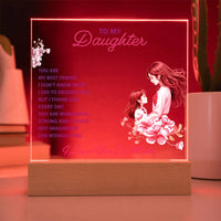 Load image into Gallery viewer, Keepsake Acrylic Bundle -To my daughter - YOU ARE MY BEST FRIEND
