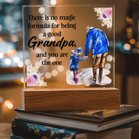 Load image into Gallery viewer, Acrylic Square Design Grandpa