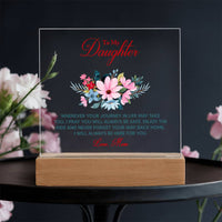 Load image into Gallery viewer, Keepsake Acrylic Bundle - To My Daughter Wherever your journey in life may take you