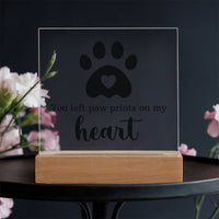 Load image into Gallery viewer, Keepsake Acrylic Bundle - You Left Pawprints In My Heart