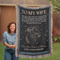 Load image into Gallery viewer, To My Wife - Heirloom Woven Blanket