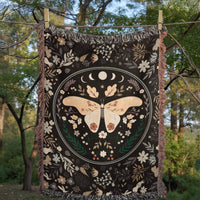 Load image into Gallery viewer, Bohemian Butterfly - Woven Blanket