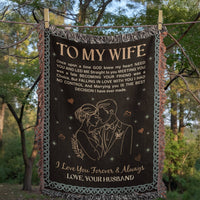 Load image into Gallery viewer, To My Wife - Heirloom Woven Blanket