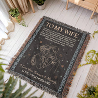 Load image into Gallery viewer, To My Wife - Heirloom Woven Blanket