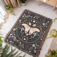Load image into Gallery viewer, Bohemian Butterfly - Woven Blanket