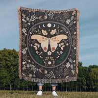 Load image into Gallery viewer, Bohemian Butterfly - Woven Blanket