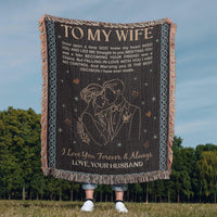 Load image into Gallery viewer, To My Wife - Heirloom Woven Blanket