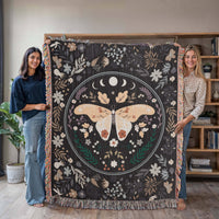 Load image into Gallery viewer, Bohemian Butterfly - Woven Blanket
