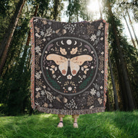 Load image into Gallery viewer, Bohemian Butterfly - Woven Blanket