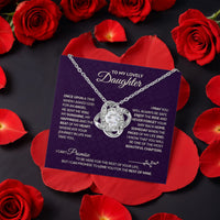 Load image into Gallery viewer, Chapters Cross - Daughter Birthday Necklace with Rose Box
