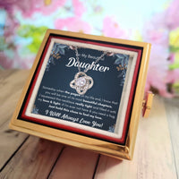 Load image into Gallery viewer, Chapters Squeezed Name - Daughter Birthday Necklace with Rose Box