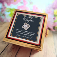 Load image into Gallery viewer, Badass Crown - Daughter Birthday Necklace with Rose Box
