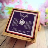 Load image into Gallery viewer, Chapters Cross - Daughter Birthday Necklace with Rose Box