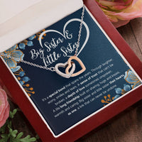 Load image into Gallery viewer, TO MY SISTER BOND INTERLOCKING NECKLACE GIFT SET