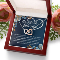 Load image into Gallery viewer, TO MY SISTER BOND INTERLOCKING NECKLACE GIFT SET