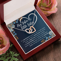 Load image into Gallery viewer, TO MY SISTER BOND INTERLOCKING NECKLACE GIFT SET