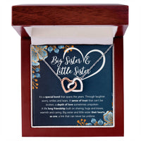 Load image into Gallery viewer, TO MY SISTER BOND INTERLOCKING NECKLACE GIFT SET