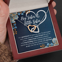 Load image into Gallery viewer, TO MY SISTER BOND INTERLOCKING NECKLACE GIFT SET