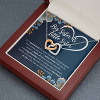 Load image into Gallery viewer, TO MY SISTER BOND INTERLOCKING NECKLACE GIFT SET